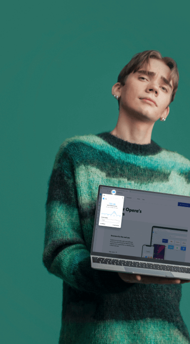 Free VPN in Opera browser. Surf the web with enhanced privacy.
