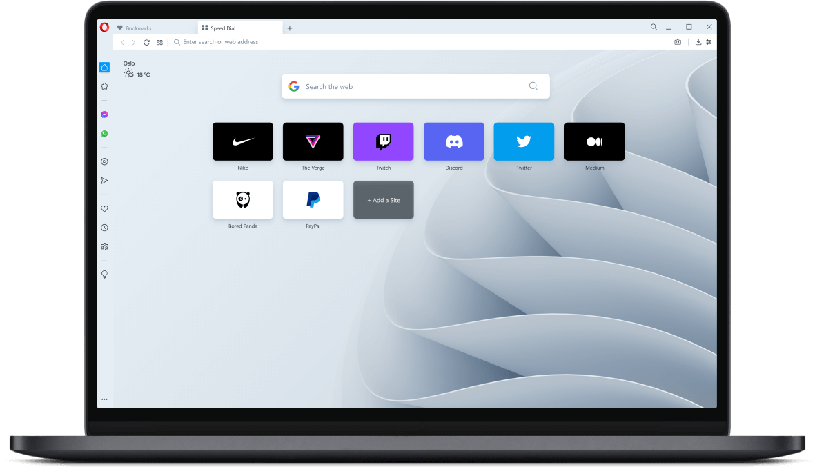 Opera Browser for computers & mobile devices