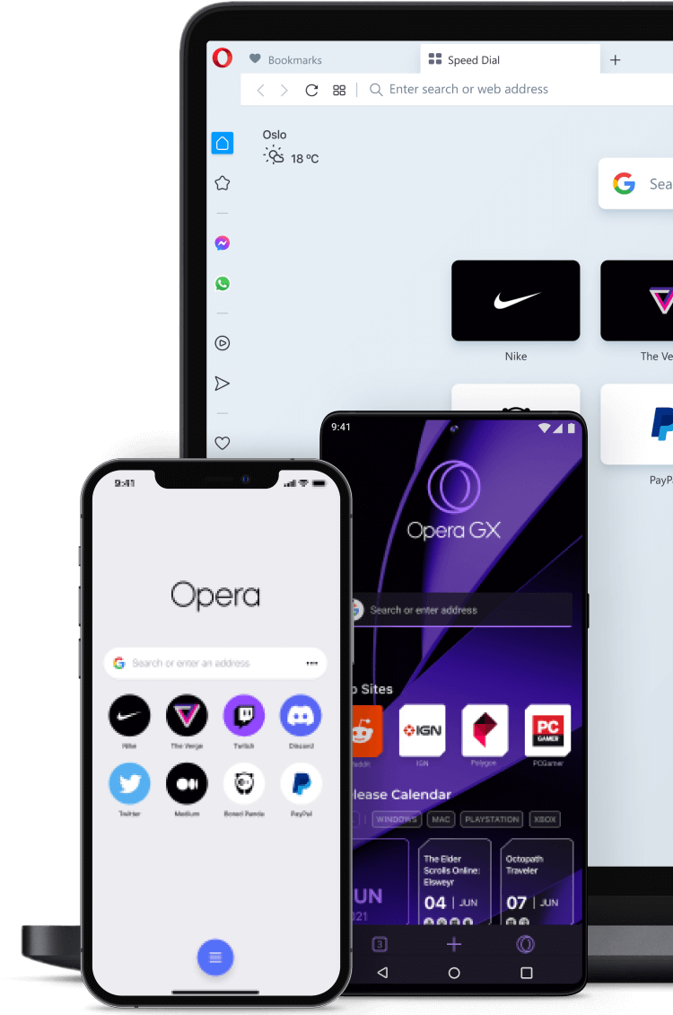 Браузеры для каждого устройства | Opera Web Браузеры | Opera
